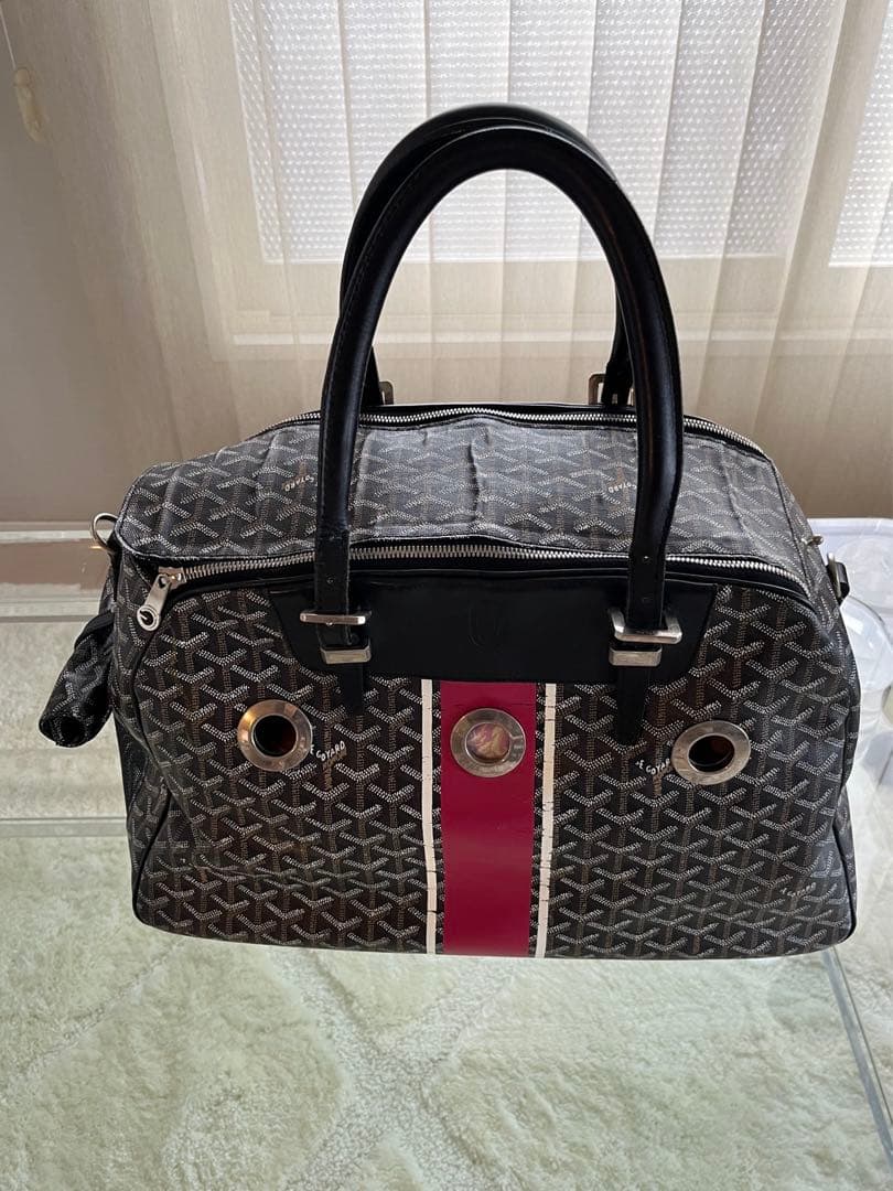 大人気GOYARDレア　廃番　マーカージュ最大入り　大変お得❣️ ペットキャリー