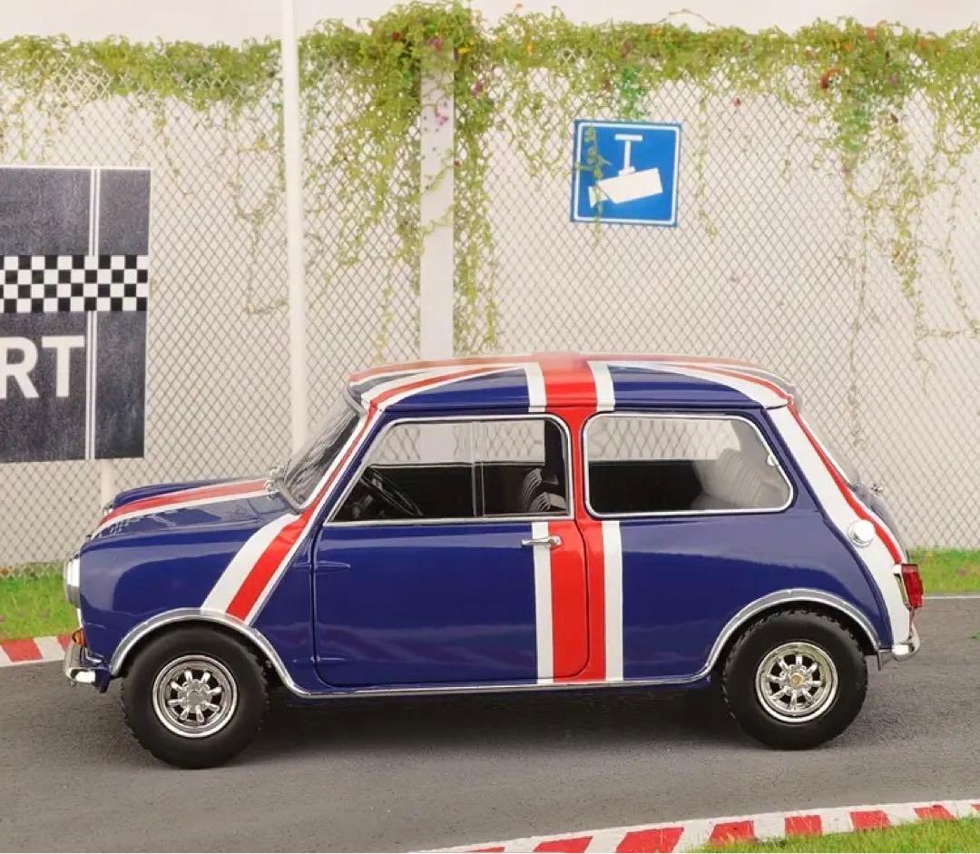 1/18 モーリスMINI クーパーユニオンジャックミニカー 新品未使用未開封