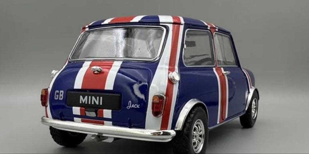 1/18 モーリスMINI クーパーユニオンジャックミニカー 新品未使用未開封