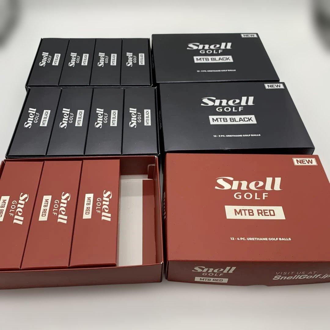SNELL GOLF MTB BLACK MTB RED ゴルフボール