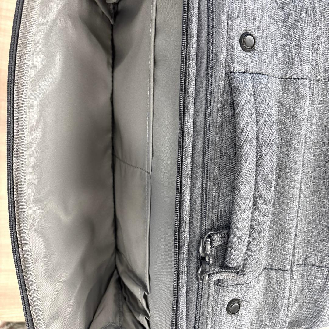 美品✨️廃盤品✨️無印 半分の厚みで収納できるソフト キャリーケース Sサイズ