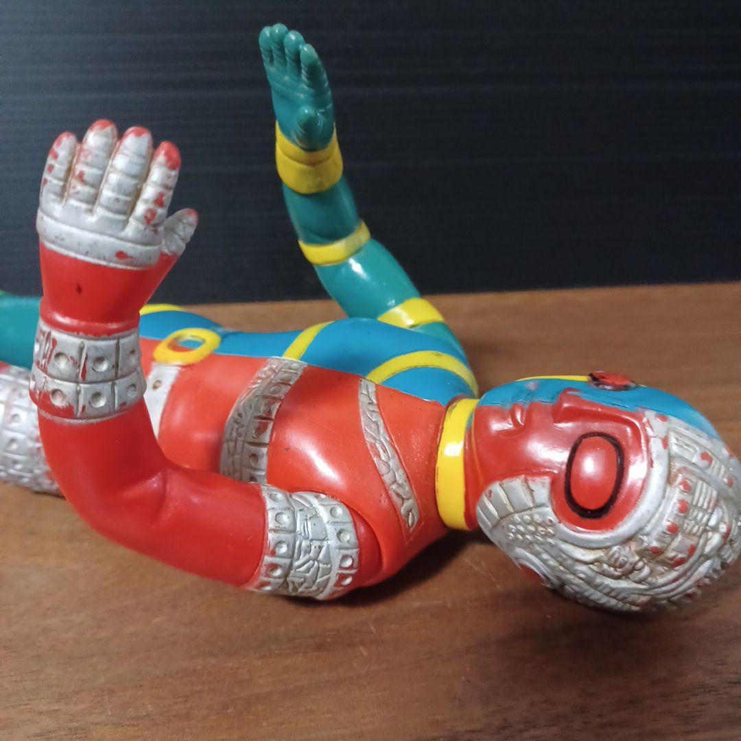 当時物　タカトク製「人造人間キカイダー」希少ソフビフィギュア