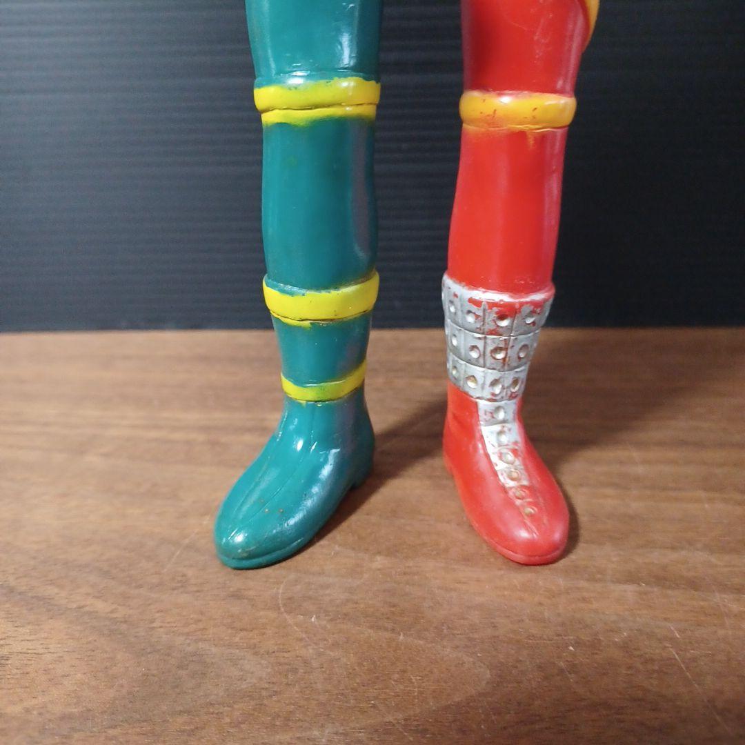 当時物　タカトク製「人造人間キカイダー」希少ソフビフィギュア