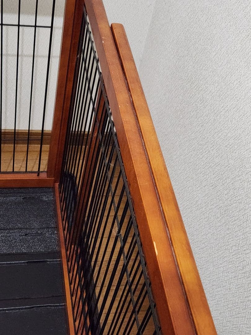 リッチェル　木製スライドサークル　　トレー付き　ワイド