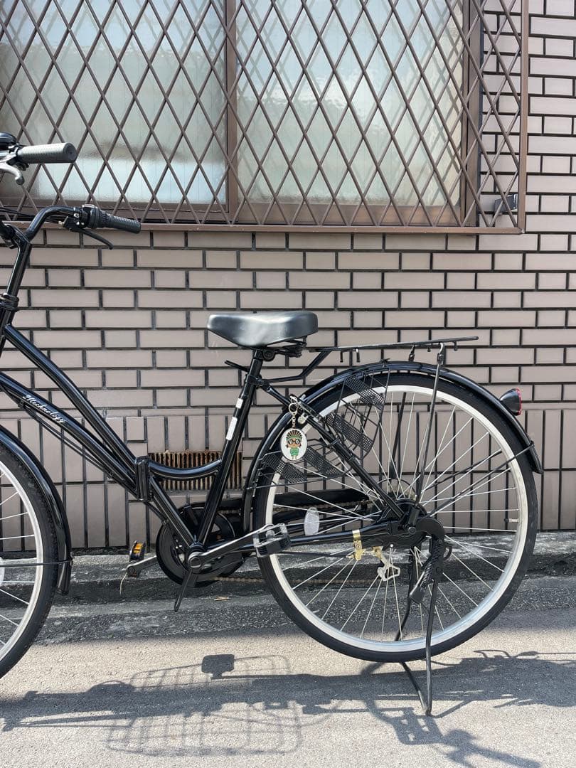 【オートライト】綺麗なママチャリ自転車