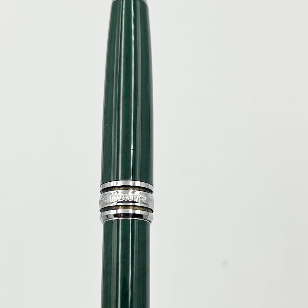 【美品/極希少】モンブラン　ダークグリーン　マーブル　ボールペン　プラチナ