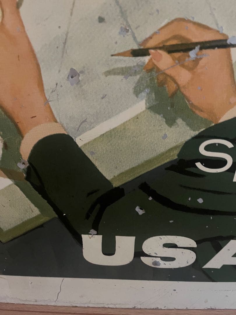 ヴィンテージ アメリカ US ARMY 看板　アンティーク 雑貨 レア