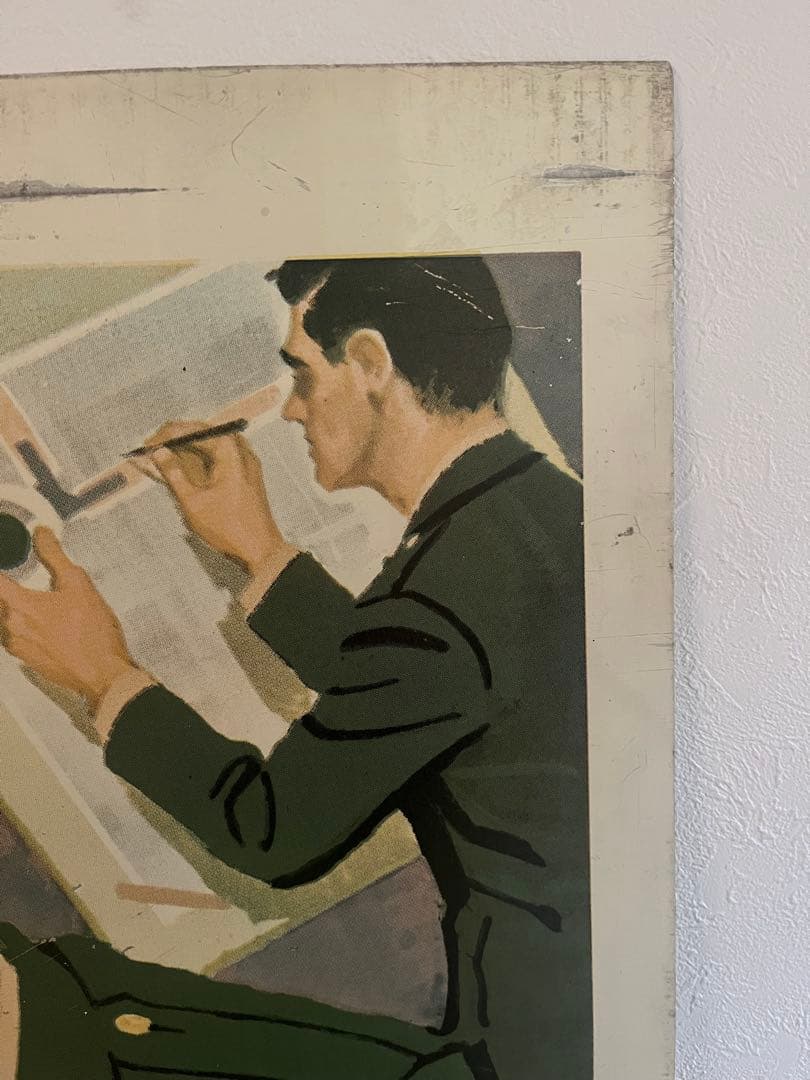 ヴィンテージ アメリカ US ARMY 看板　アンティーク 雑貨 レア