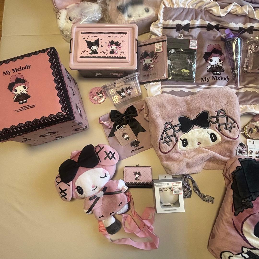 本日のみマイメロ 真夜中のメロクロ 詰め放題 サンリオ キャラクターグッズセット