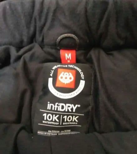 686 スノーボードウェア 上下　ビブパンツ　おまけベスト