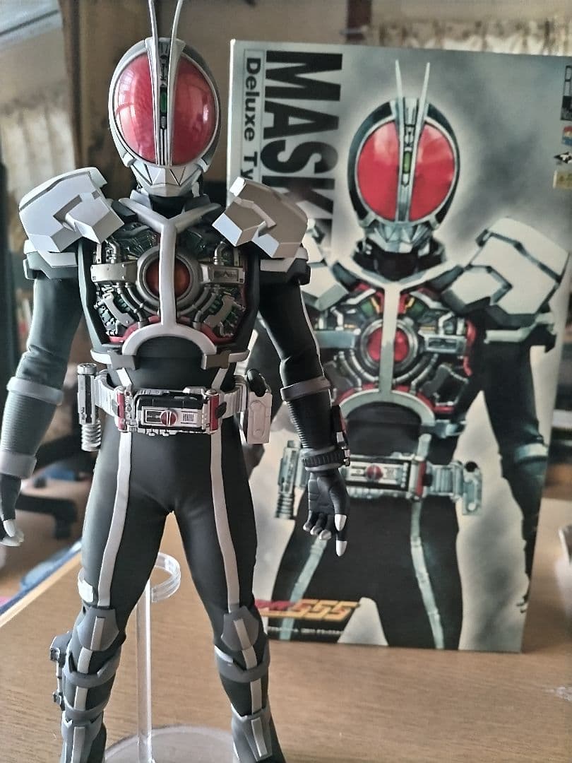 超リアル！メディコムトイＲＡＨ 仮面ライダーファイズ アクセルフォーム　完品