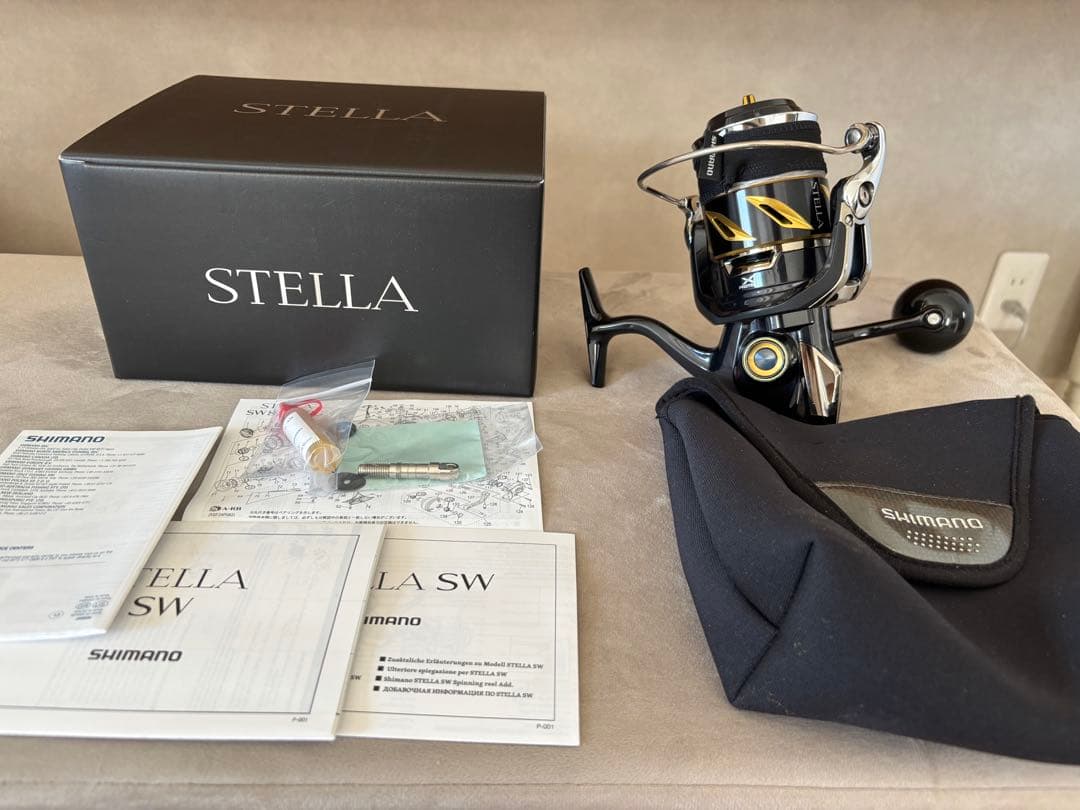 シマノ　ステラSW8000HG 高級PE付き