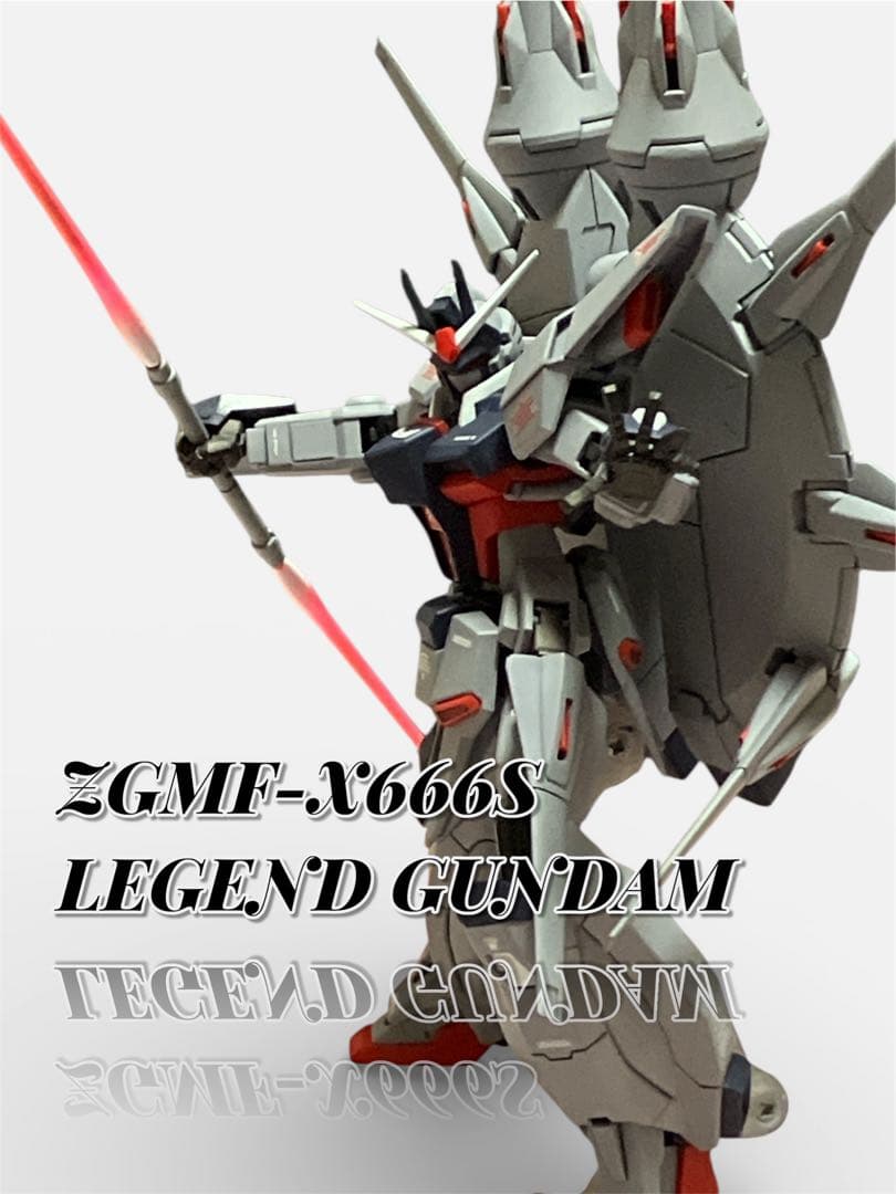 HGCEレジェンドガンダム　全塗装　完成品