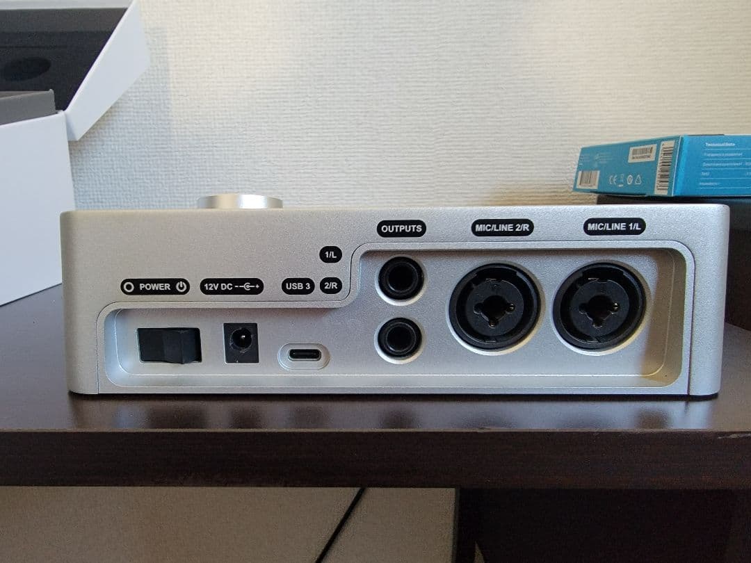 敬*人様 Apollo Solo オーディオインターフェイス シルバー