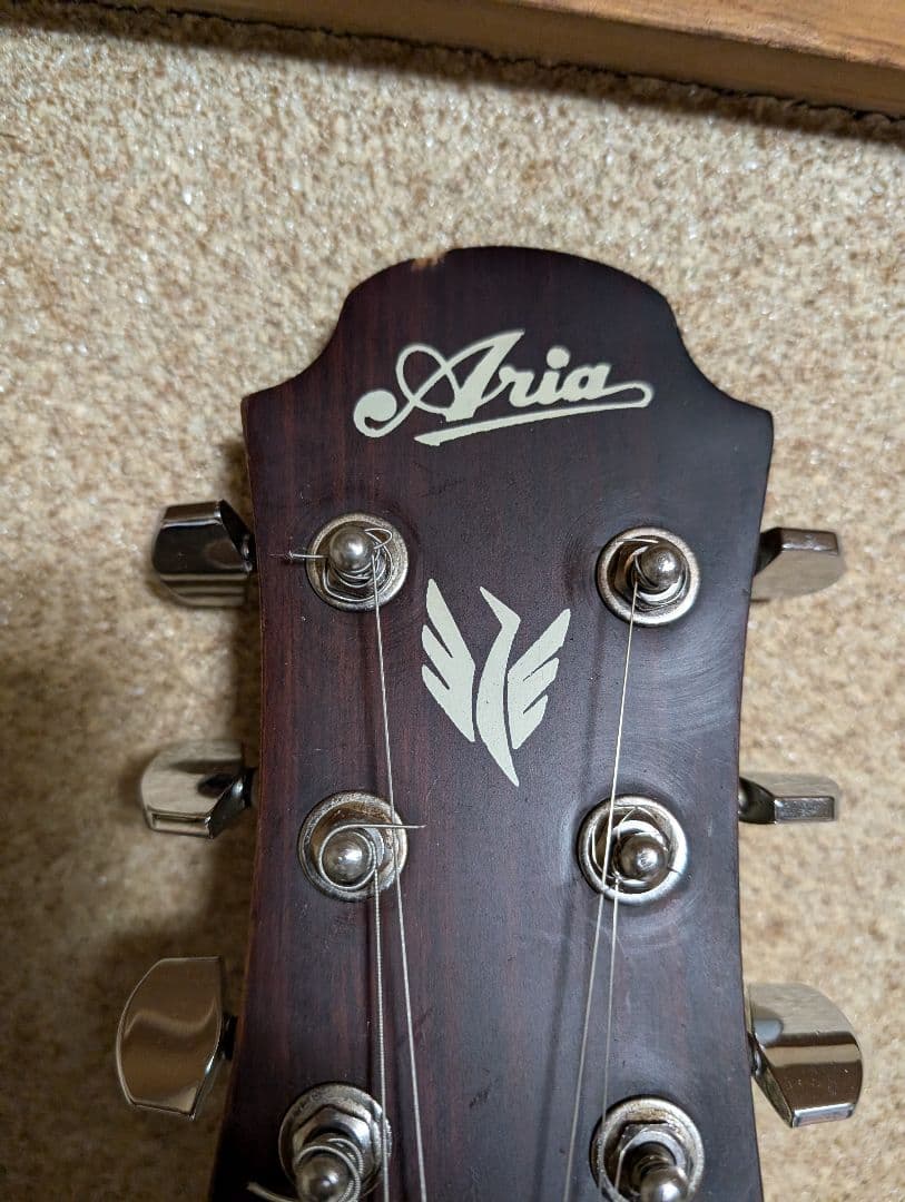 弾き語りなら！ARIA エレアコ AMB35BLS 音出良好　アコギもOK！