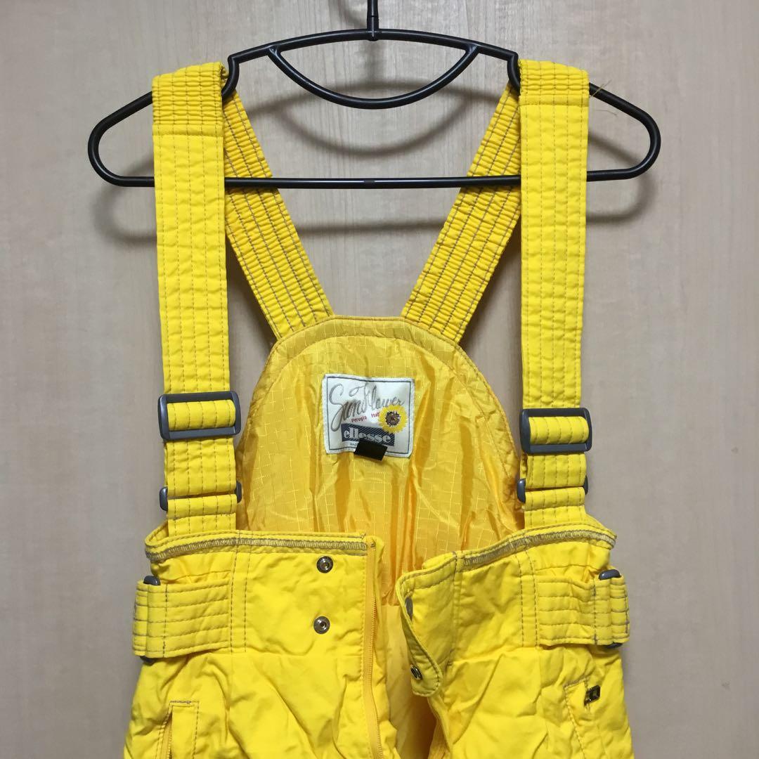 雑穀米　レディーススキーウェア上下セット　ellesse ITALY M