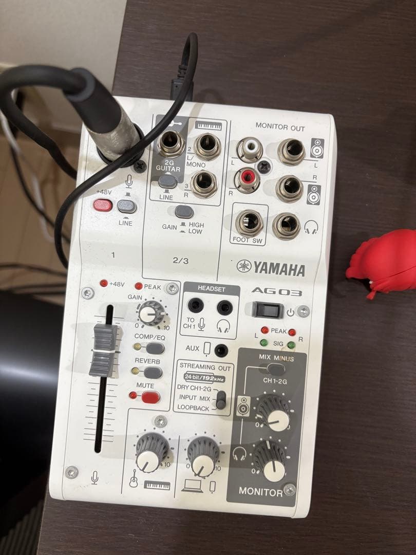 YAMAHA AG03 mk2オーディオインターフェイス