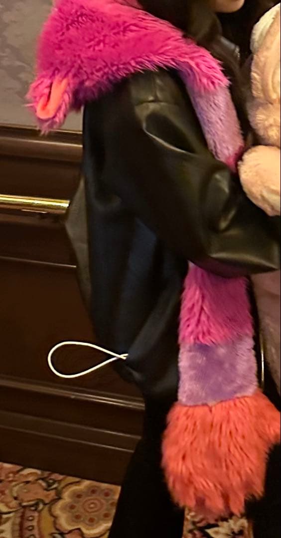 TDR ファンキャップ　マフラー　チシャ猫　ディズニー　手袋　マフラー