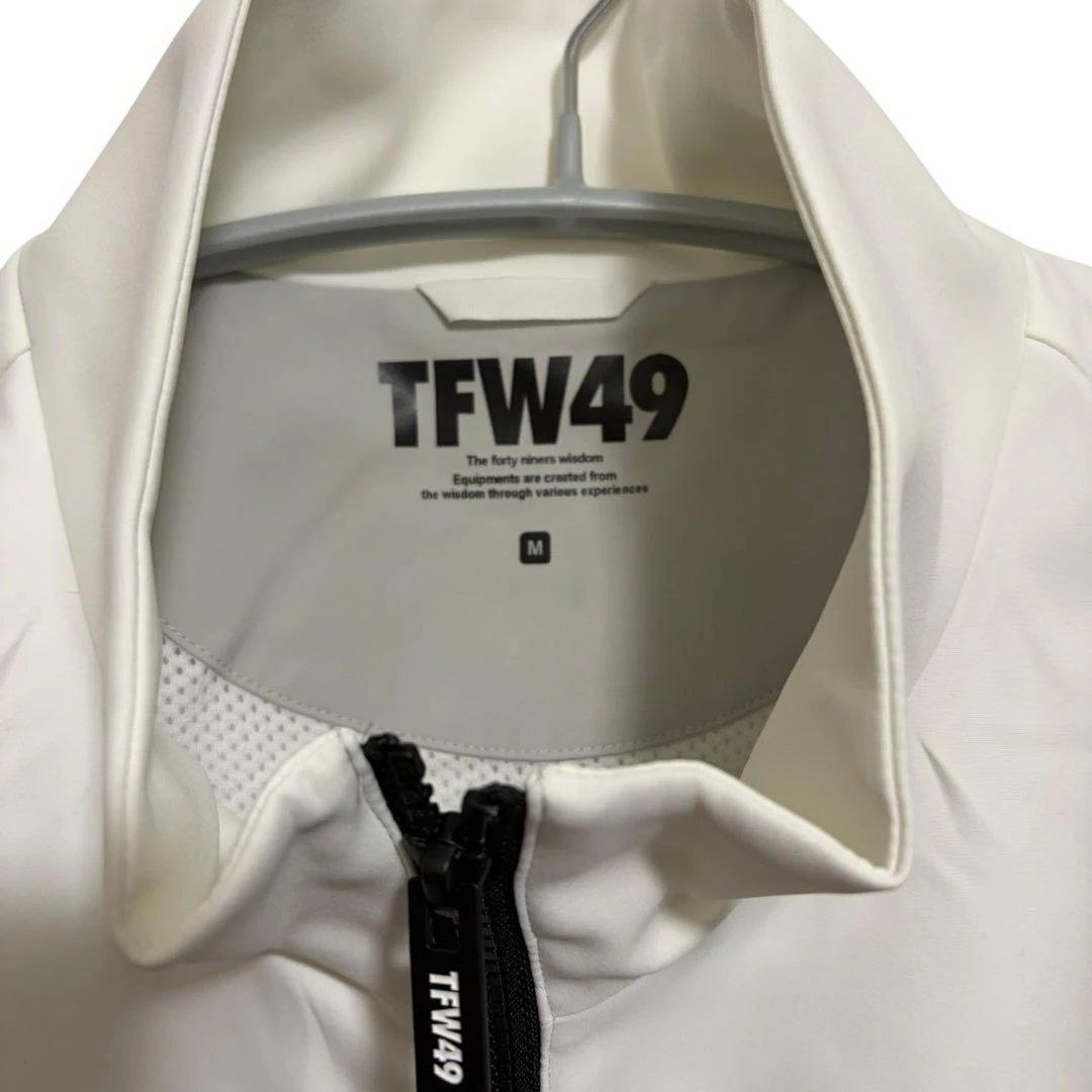 【新品】TFW49 ノースリーブベスト Mサイズ ホワイト/グレー