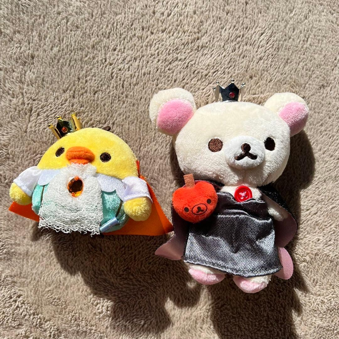 リラックマ 童話 ぶら下げぬいぐるみ４点セット