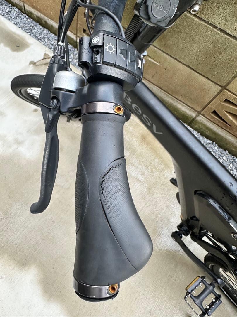 【黄色と黒は勇気のしるし様】【ジャンク品】BESV PSA1 電動自転車