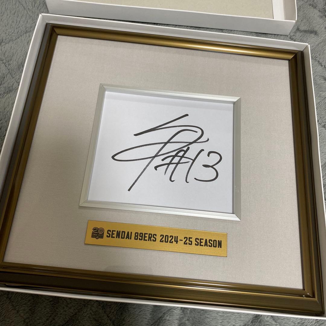 仙台89ERS ディクソンジュニアタリキ選手 サイン