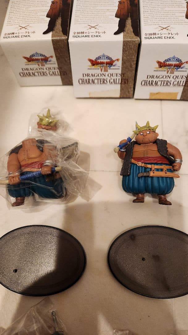 ドラゴンクエストⅦI キャラクターズ ギャラリー　９体セット