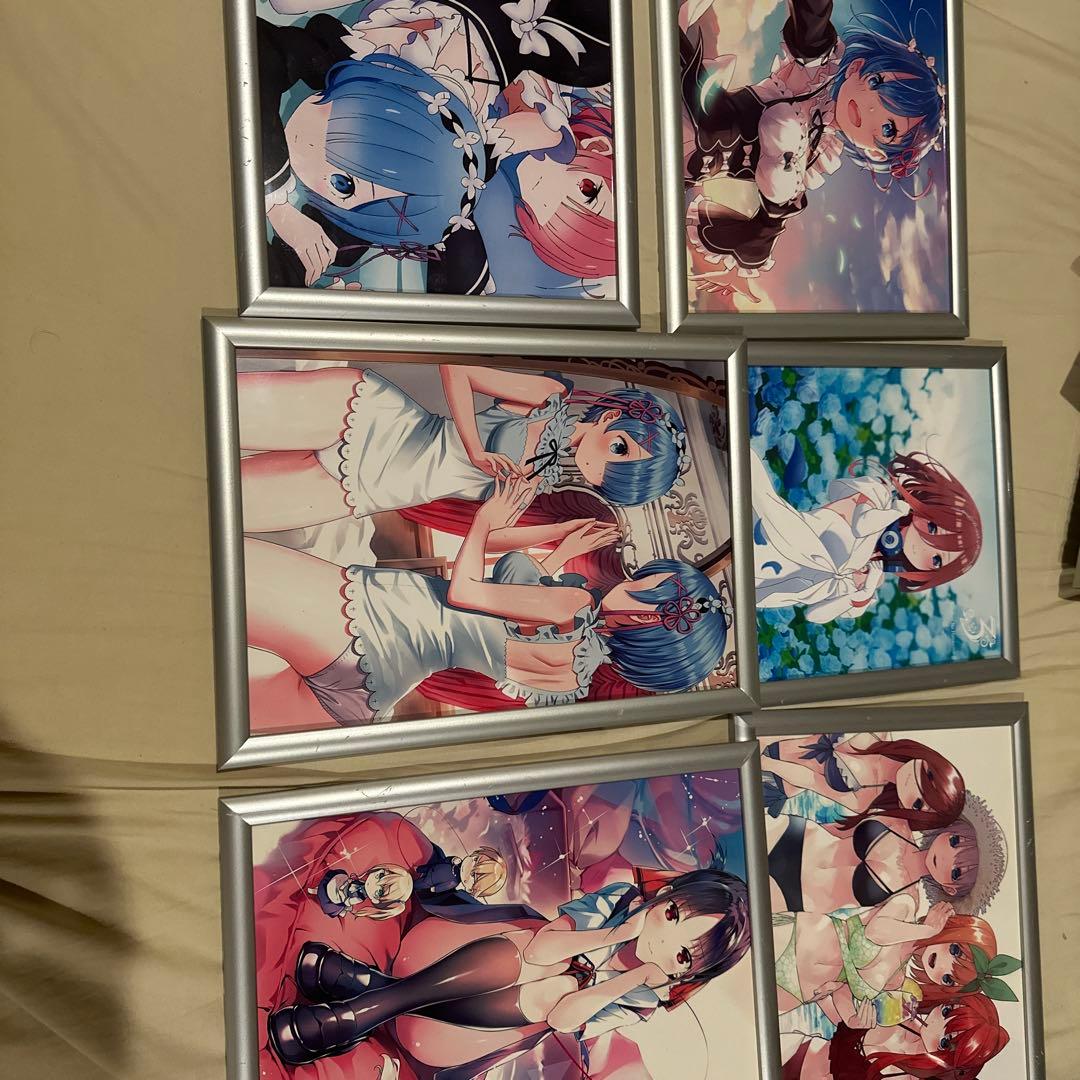 アニメキャラクターアート フレームセット 29枚