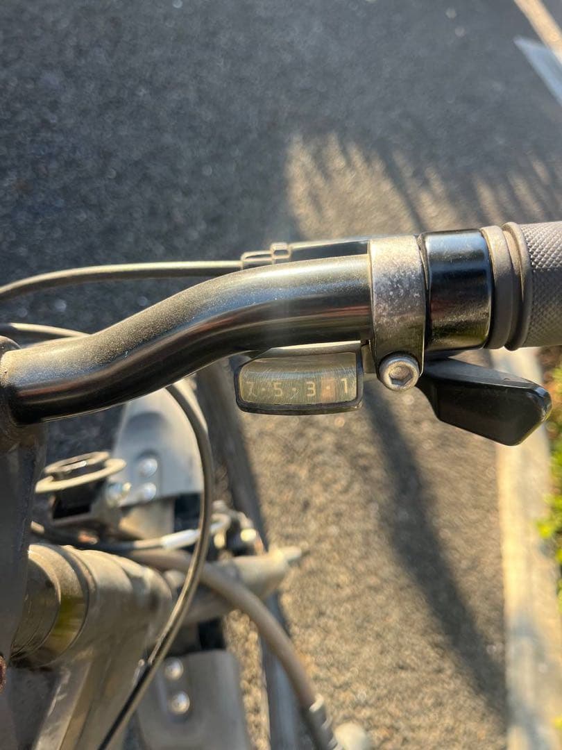 ブリヂストン MTB マウンテンバイク 7段変速 鍵3本付き 中古