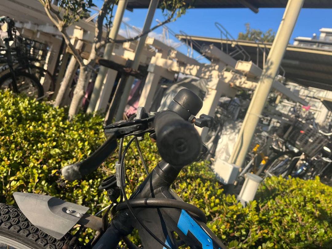 ブリヂストン MTB マウンテンバイク 7段変速 鍵3本付き 中古