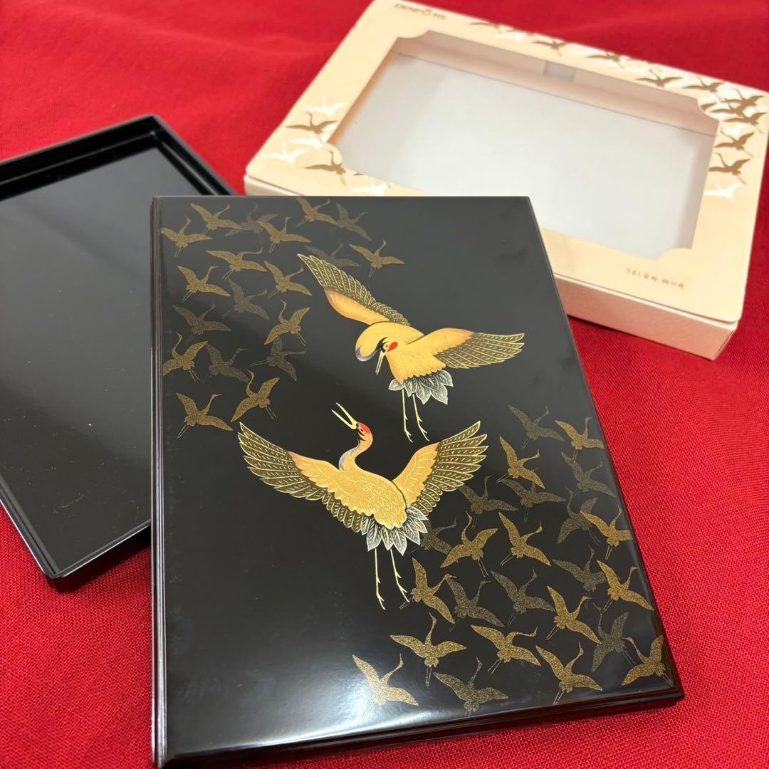 藤子不二雄A 直筆 サイン 電報 漆 蒔絵 小箱