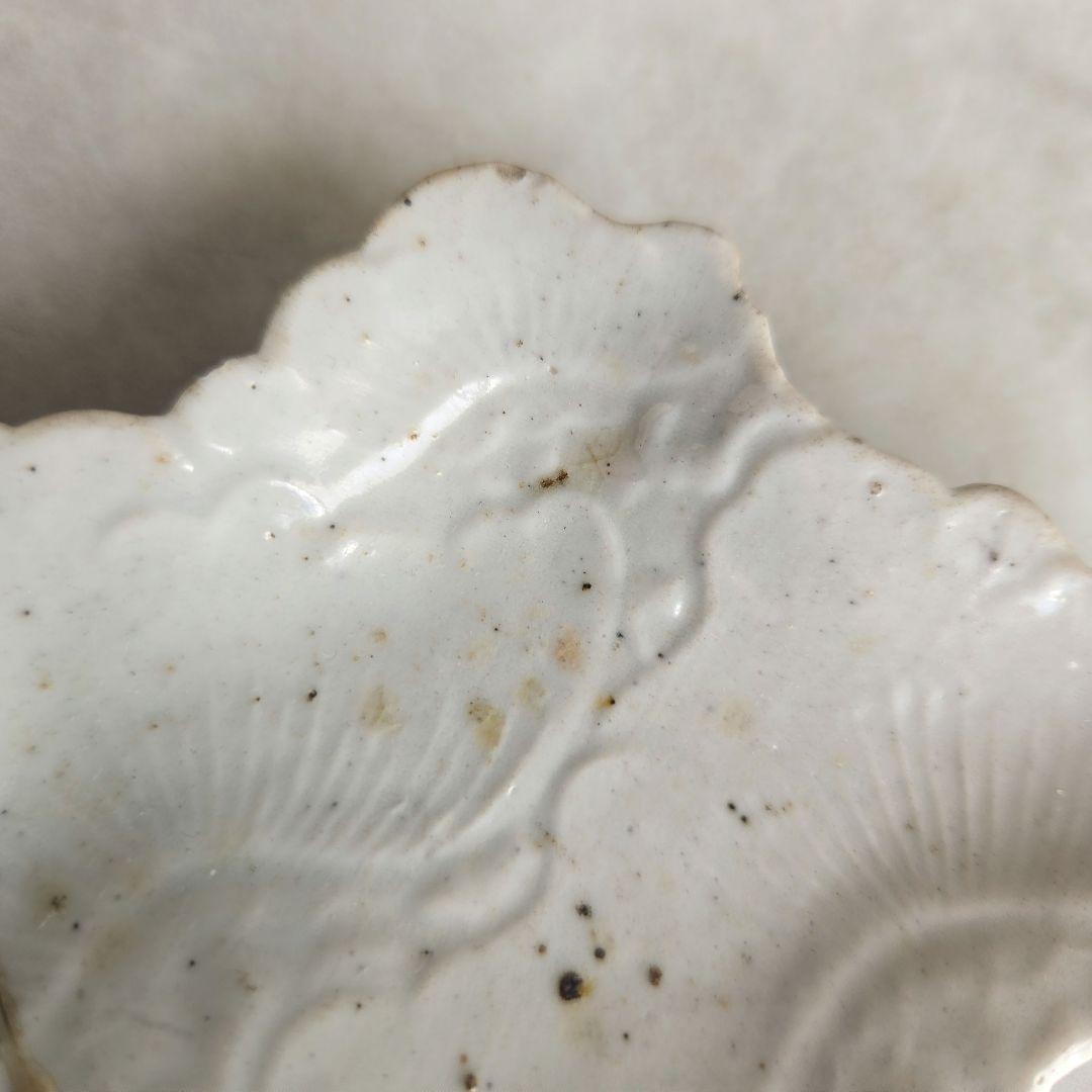 古伊万里　白磁　豆皿　小皿　江戸時代　古九谷　アンティーク　骨董　三階松