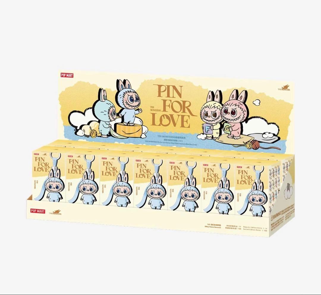 THE MONSTER PIN FOR LOVEシリーズ（A-M)ラブブ　新作