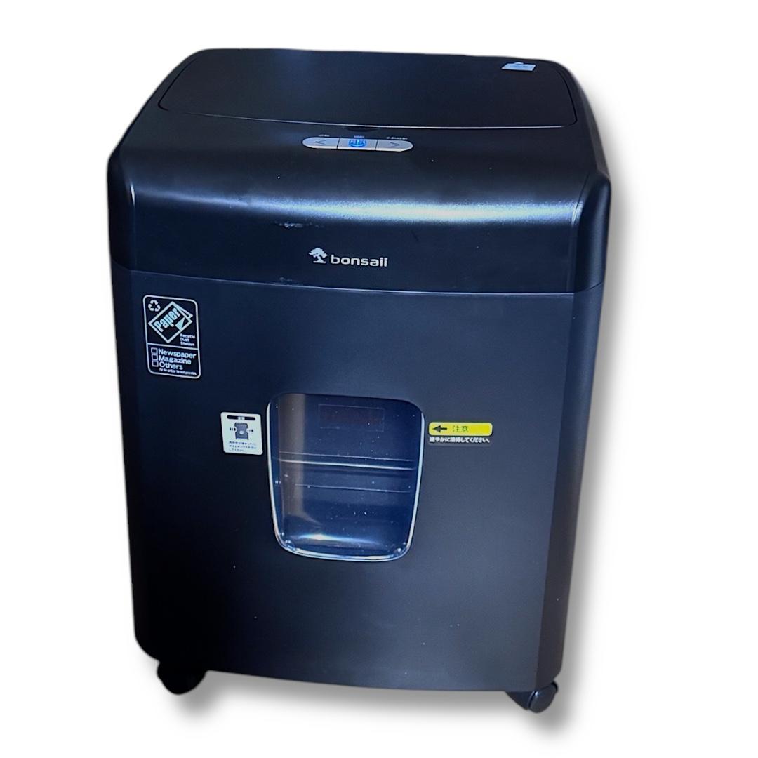 【美品】Bonsaii シュレッダー オートフィード C233-B