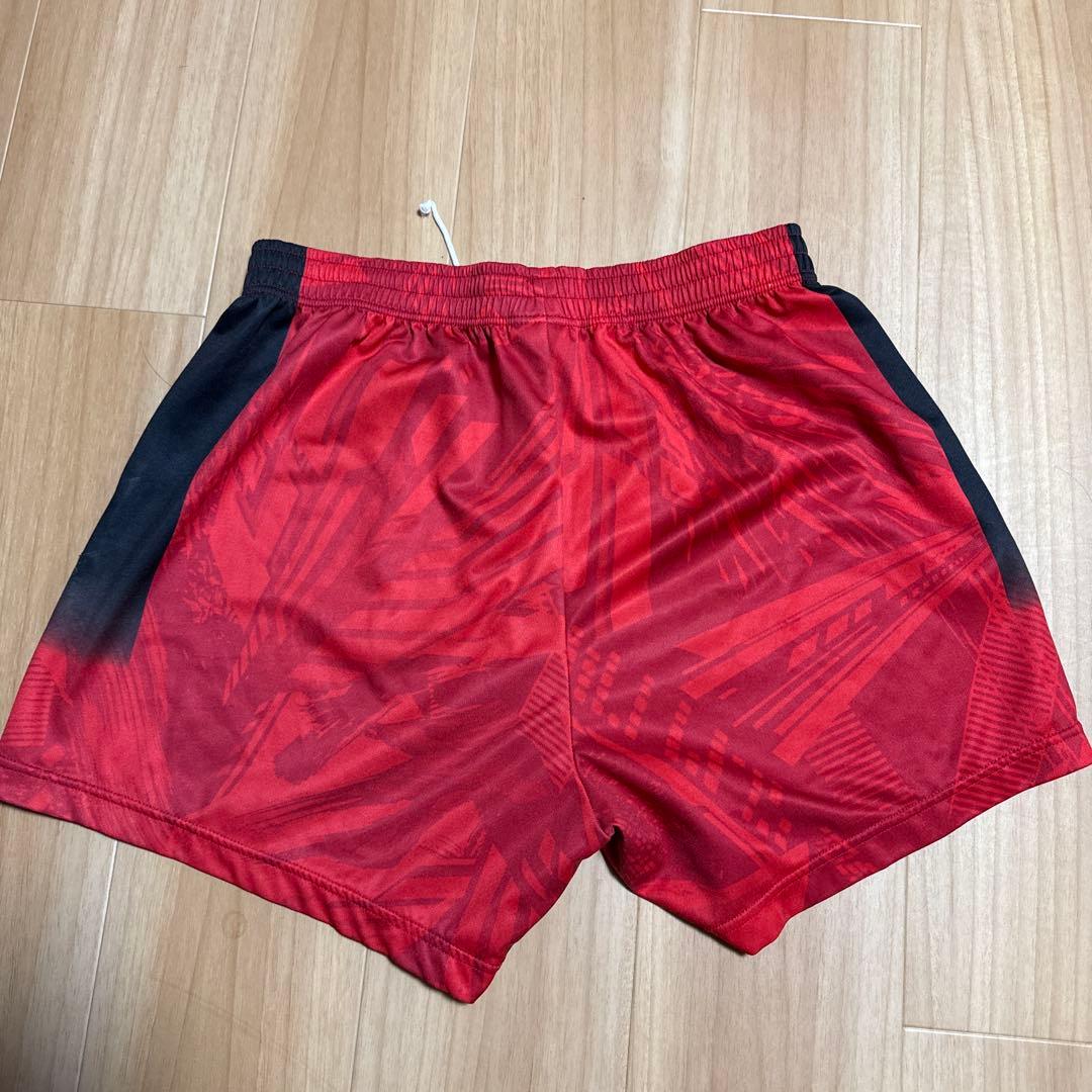 日本大学バレーボールパンツ3XL レッド