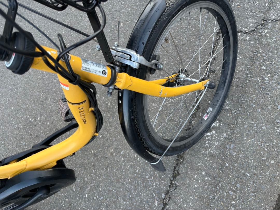 電動アシスト自転車YAMAHA ヤマハ pas city c 2020 送料込