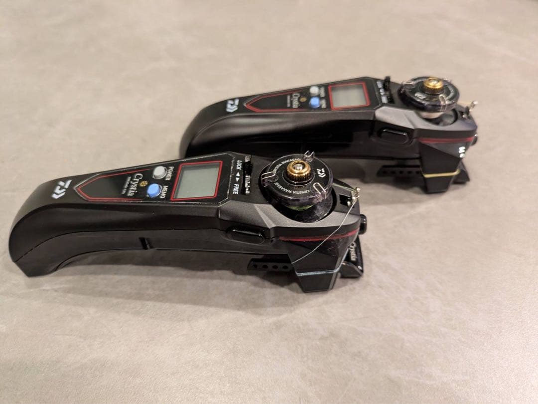 ワカサギ　リール　クリスティアCRS　仕掛け