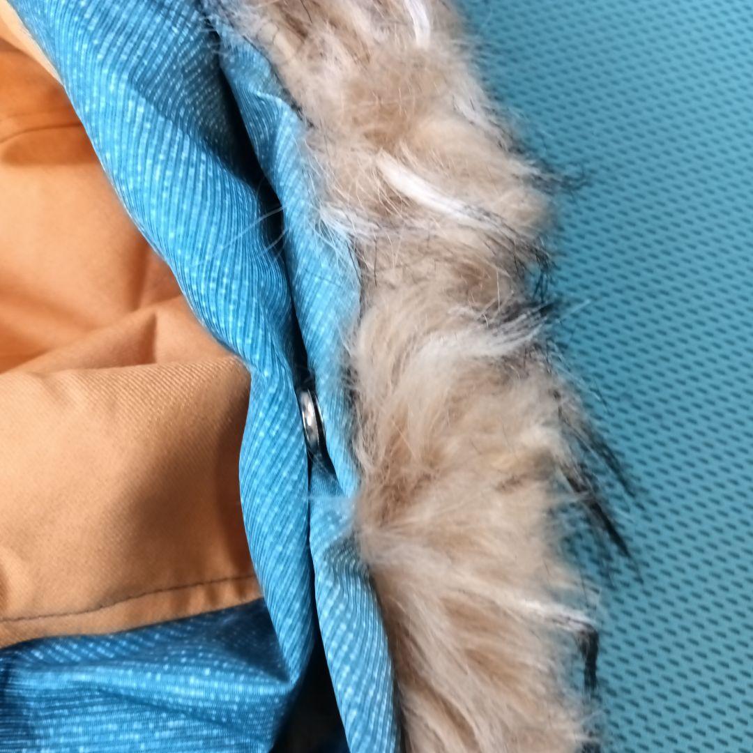 SELECT　GARDEN　スノーボードウェア　ファー付きデニム風　M