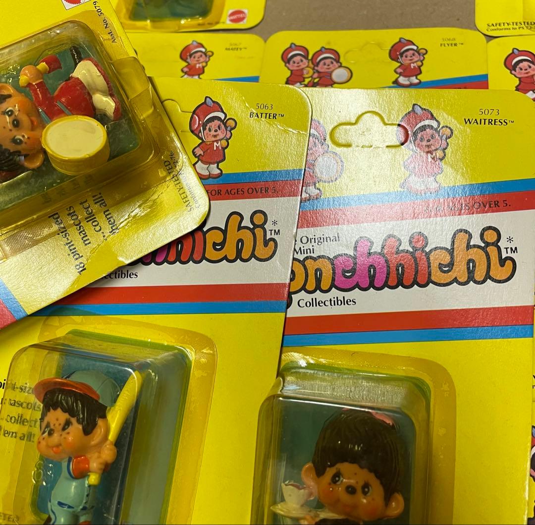 マテル　1981年製　PVCフィギュア　モンチッチ　17種のセミコンプ