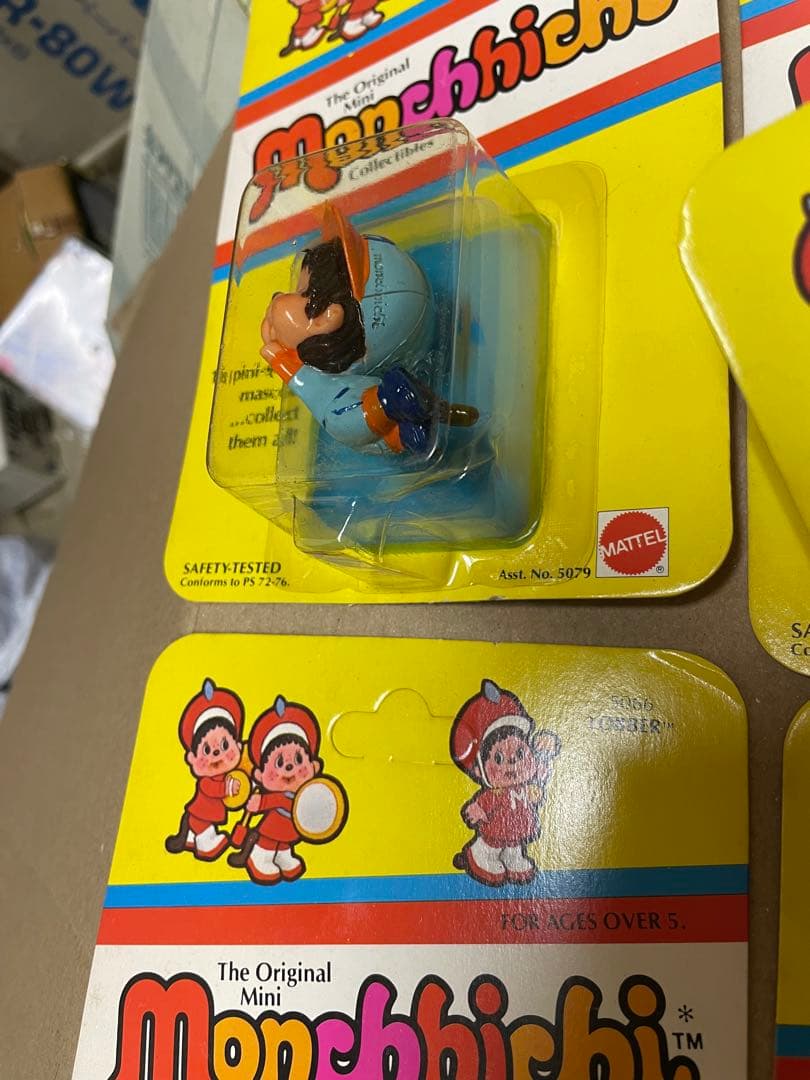 マテル　1981年製　PVCフィギュア　モンチッチ　17種のセミコンプ