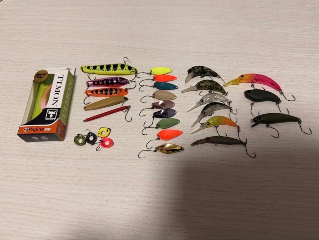 エリアトラウト　ルアー　スプーンまとめ売り