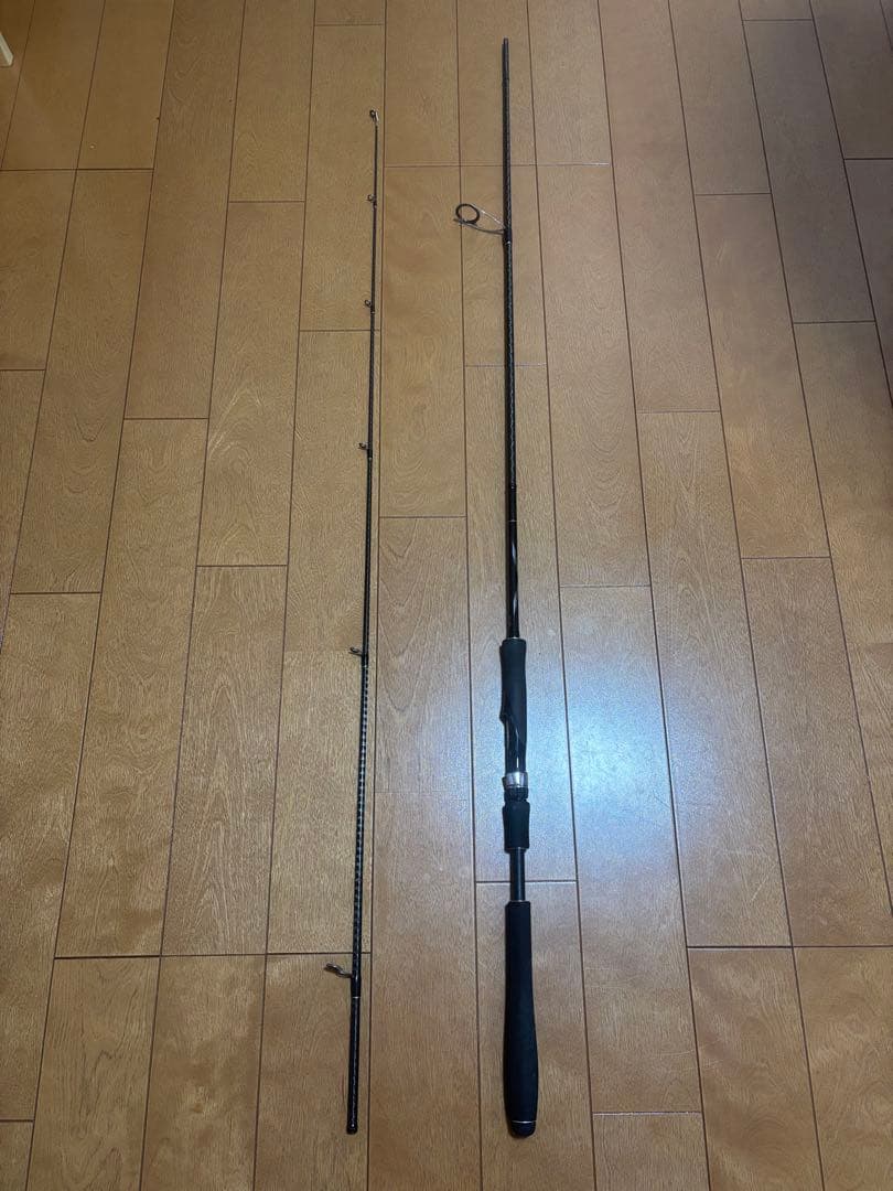 シマノ ディアルーナ S806ML シーバスロッド　穂先の補修歴あり