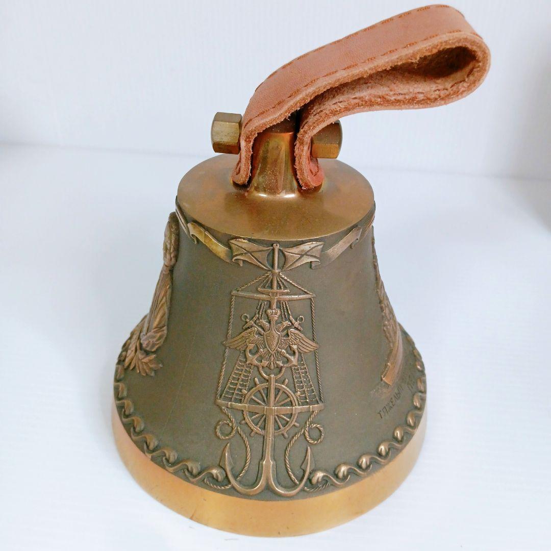 船鐘 号鐘 マリンベル アンティーク 箱付き