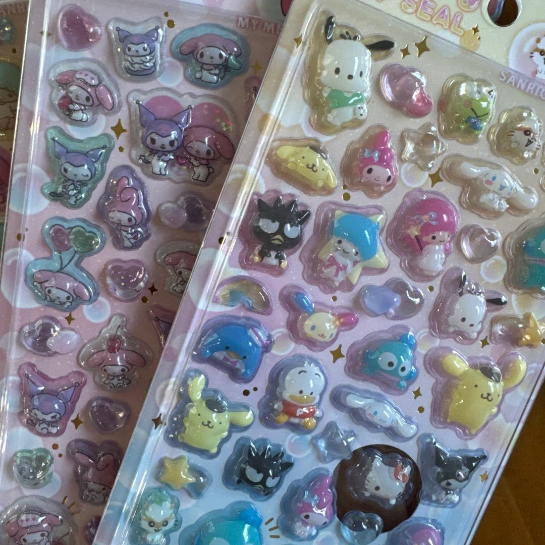 【正規品】うるちゅるポップシール　サンリオ　日焼け　ポチャッコ　11点