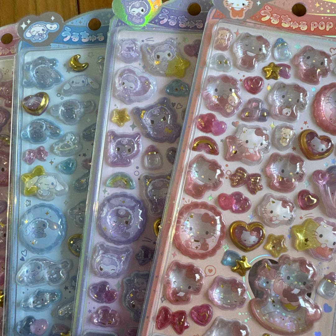 【正規品】うるちゅるポップシール　サンリオ　日焼け　ポチャッコ　11点