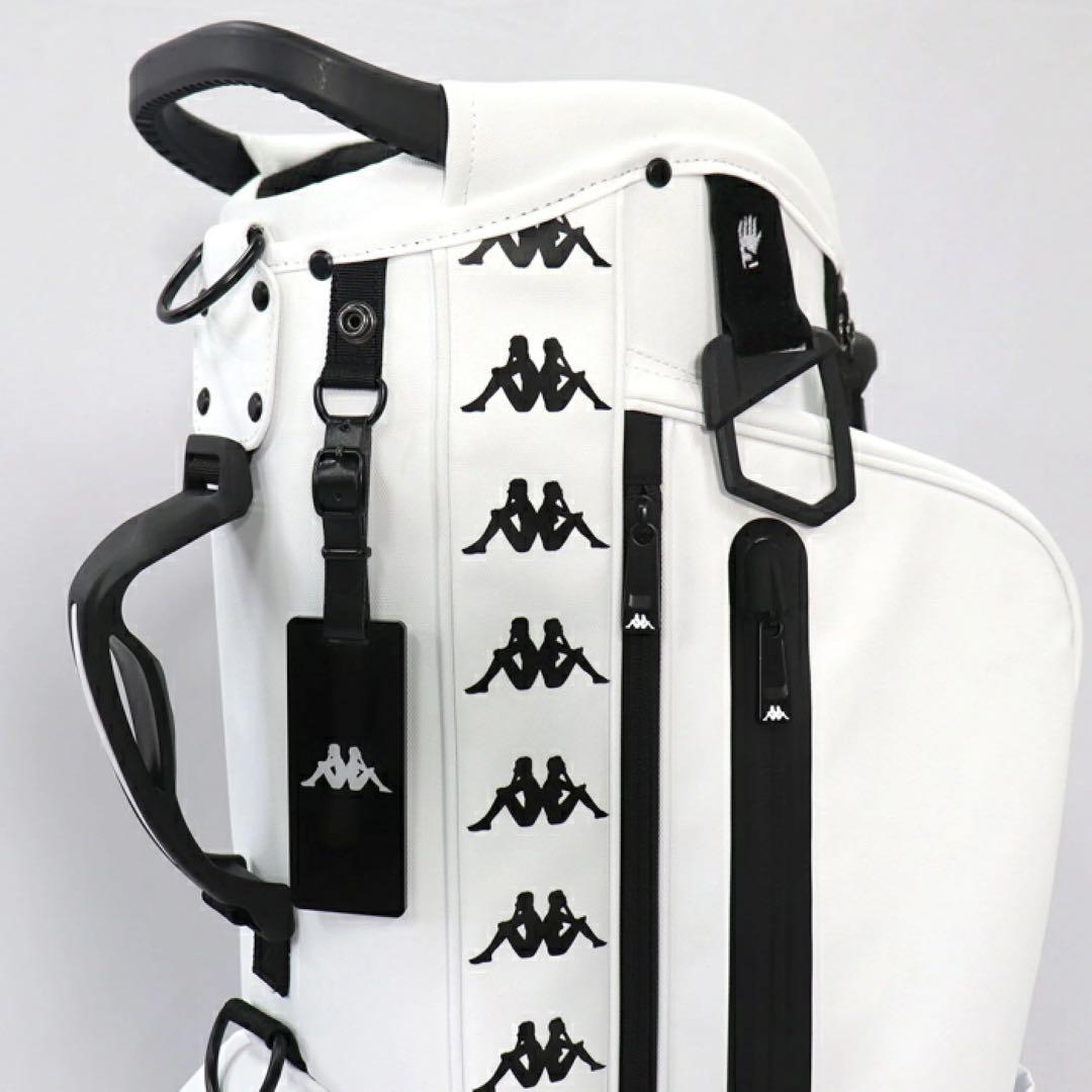 kappa カッパ スタンド キャディバッグ ヘッドカバー まとめ売り ホワイト