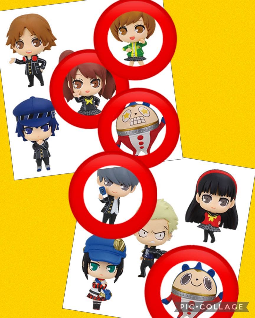 ペルソナ4 デフォルメキャラクターキーホルダー5体セット　でふぉめmini