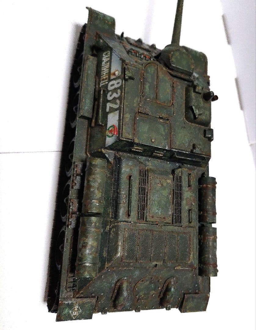 〚塗装済み完成品〛タミヤ　1/35　ソビエトタンク　 SU85駆逐戦車