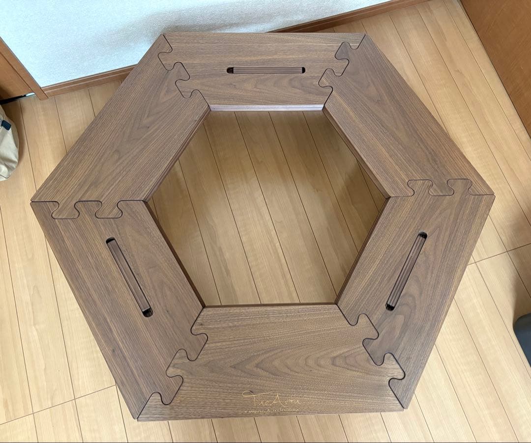 The Arth ざぁーす クル次郎 マットクル美 マットヘキサテーブルセット