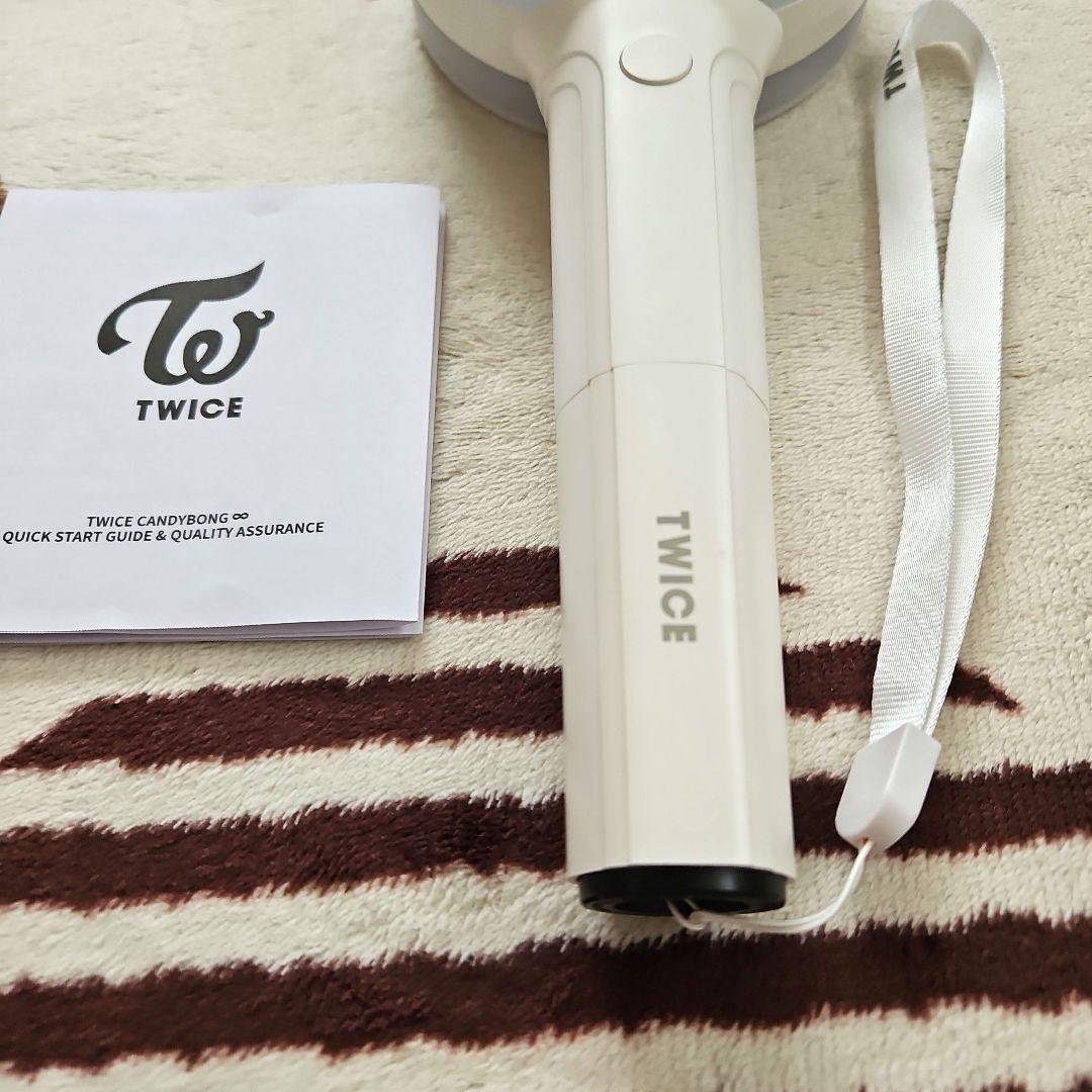 【公式】【新品未使用】TWICE ペンライト　CANDYBONG　∞　説明書